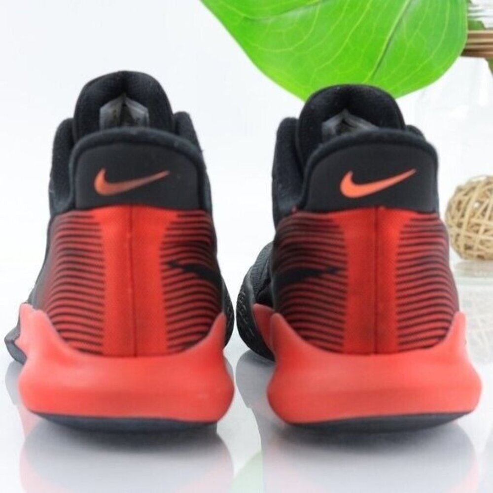 Nike Precision4 Sneaker Men's Size 8 Black Camellia Chile Red Basketball Shoe - Picture 5 of 12